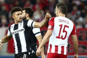 ΠΑΟΚ - Ολυμπιακός: "Μάχη" για την 3η θέση