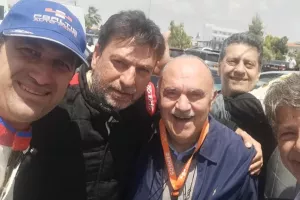 Η ηγεσία του ΚΟΑ στο Larnaca Rally 2023
