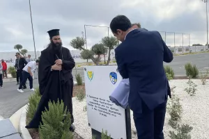 Λομάκιν-Χριστοδουλίδης-Ντουμπόφ έκοψαν την κορδέλα (βίντεο)