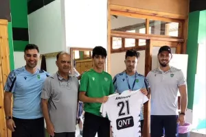 Ανδρέου: Φανέλα της Charleroi στην πρώην του ομάδα