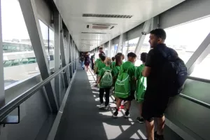Πλάνα από την άφιξη στην Κρακοβία