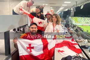 Με πάθος οι Γεωργιανοί συνάδελφοι! 