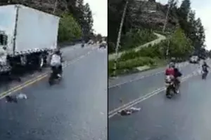 Βίντεο που «κόβει» την ανάσα: 5χρονη που είχε Άγιο παρασύρεται από μηχανή και στη συνέχεια άλλες δύο περνούν από πάνω της