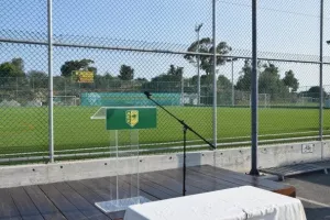 (ΦΩΤΟΣ) Η Τελετή Εγκαινών των γηπέδων Grassroots ''Νικόλας Θεοδότου''