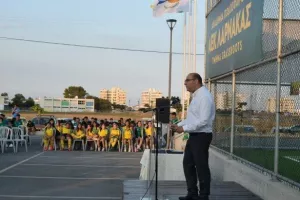 (ΦΩΤΟΣ) Η Τελετή Εγκαινών των γηπέδων Grassroots ''Νικόλας Θεοδότου''