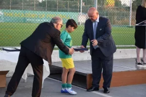 (ΦΩΤΟΣ) Η Τελετή Εγκαινών των γηπέδων Grassroots ''Νικόλας Θεοδότου''