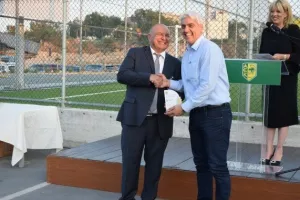 (ΦΩΤΟΣ) Η Τελετή Εγκαινών των γηπέδων Grassroots ''Νικόλας Θεοδότου''