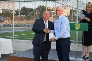 (ΦΩΤΟΣ) Η Τελετή Εγκαινών των γηπέδων Grassroots ''Νικόλας Θεοδότου''
