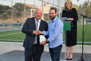 (ΦΩΤΟΣ) Η Τελετή Εγκαινών των γηπέδων Grassroots ''Νικόλας Θεοδότου''