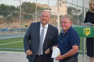 (ΦΩΤΟΣ) Η Τελετή Εγκαινών των γηπέδων Grassroots ''Νικόλας Θεοδότου''