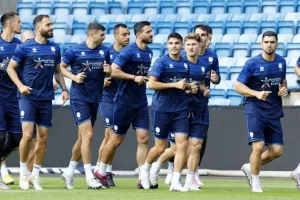 (ΦΩΤΟΣ) Η προπόνηση της Εθνικής μας στο Ullevaal Stadion