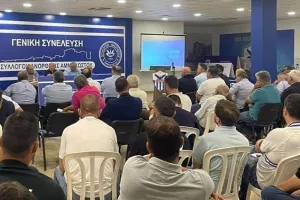 Συνέλευση Σωματείου Ανόρθωσης, παρών οι Πουλλαϊδης, Σάντης