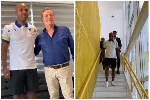 Χειραψία με Πρόδρομο, τα είπε και με Σα Πίντο ο Wilson Eduardo (βίντεο)