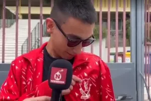 Ατάκα... μαθητή: "Έβαλα τη φανέλα της Λίβερπουλ για να έχω νοοτροπία νικητή" (Βίντεο)