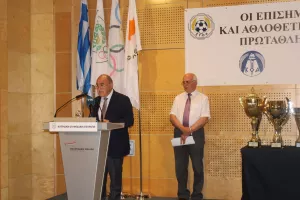 Στις βραβεύσεις της ΣΤΟΚ η ηγεσία του ΚΟΑ