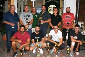 Βραβεύτηκαν οι νικητές του τέταρτου αγώνα του Επαρχιακού Πρωταθλήματος Σκοποβολής Λευκωσίας