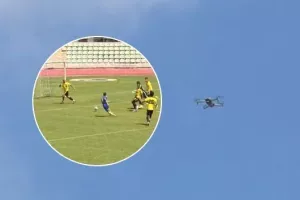 ΑΠΟΕΛ/Το... προπονητικό drone βοηθά από ψηλά