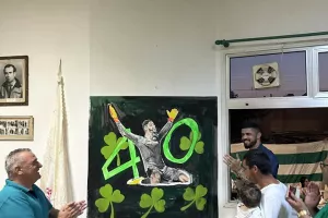 Τιμήθηκε και... αποθεώθηκε ο Φαμπιάνο (φώτος)