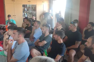 Επίσημη συνάντηση ποδοσφαιριστών και τεχνικής ηγεσίας