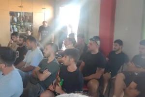 Επίσημη συνάντηση ποδοσφαιριστών και τεχνικής ηγεσίας