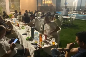 Τραπέζωμα από τον αντιπρόεδρο της ομάδας (φώτος)