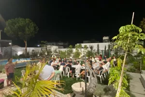 Τραπέζωμα από τον αντιπρόεδρο της ομάδας (φώτος)