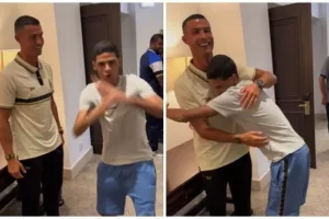 "Εκπλήρωσα το όνειρό μου που ήταν να συναντήσω τον Κριστιάνο" (βίντεο)