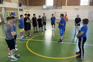 H νέα γενιά του κυπριακού Χάντμπολ προπονείται αυτές τις μέρες στον Κόρνο