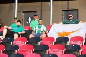 (ΦΩΤΟΣ) Οι Ομονοιάτες στο Gabala City Stadium