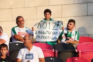 (ΦΩΤΟΣ) Οι Ομονοιάτες στο Gabala City Stadium