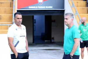 Τα... πράσινα πηγαδάκια του Σταύρου Παπασταύρου στο Qabala Stadium (φώτος)