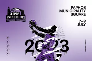 Σειρά για το OPAP Paphos 3x3 2023 το τριήμερο 7 - 9 Ιουλίου