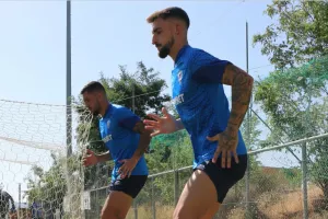 Ανόρθωση: Αλλαγή... στο φιλικό (ΦΩΤΟΣ προπόνησης)