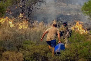 Ολυμπιακός για τις πυρκαγιές