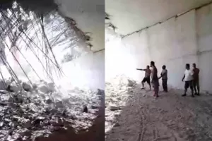 Συγκλονιστικό βίντεο λίγο πριν την κατάρρευση της γέφυρας στην Πάτρα