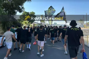 ΑΕΚ/ Οι οργανωμένοι... στον Αγιασμό (Φώτος/Βίντεο)