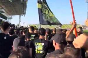 Ο Αγιασμός της ΑΕΚ (Φώτος)