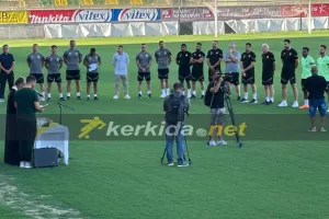 Ο Αγιασμός της ΑΕΚ (Φώτος)
