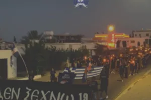 Μαχητές - αντικατοχική εκδήλωση: "Χρέος μας να κρατάμε την φλόγα αναμμένη" (Φώτος)