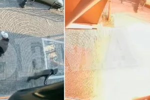 Καρέ καρέ η επίθεση στο κατάστημα γνωστού τράπερ
