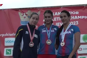 Βαλκανικό Α΄ Ημέρα: «Ασημένια» η Ολίβια Φωτοπούλου