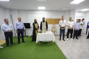 Αγιασμός πριν την πρώτη της σεζόν (φώτος)