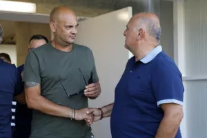 Ο Αγιασμός της ΑΕΚ (Φώτος)