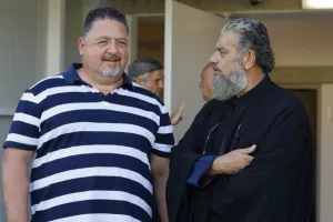 Ο Αγιασμός της ΑΕΚ (Φώτος)