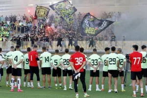 Ο Αγιασμός της ΑΕΚ (Φώτος)
