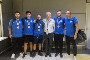 Ο Αντιπρόεδρος του ΚΟΑ υποδέχτηκε την κυπριακή αποστολή της σκοποβολής