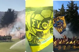 Θύρα 3: ΒΙΝΤΕΟ από τον Κίτρινο χαμό στο Πελέντρι!