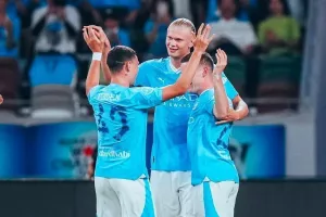 Ο Χάαλαντ χρειάστηκε 45’ για να σκοράρει δις στο πρώτο φιλικό προετοιμασίας της Σίτι!