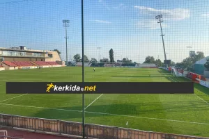 (ΦΩΤΟΣ Κerkida.net) Το Gabala City Stadium που θα παίξει η Ομόνοια