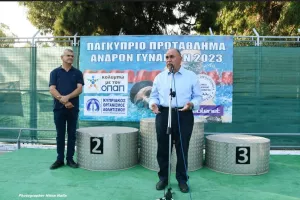 Ο Ανδρέας Μιχαηλίδης κήρυξε την έναρξη  του 47ου Παγκύπριου Πρωταθλήματος Κολύμβησης